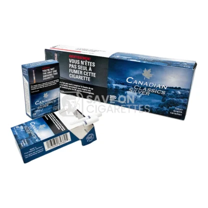 Canadian Classic Silver Cigarettes