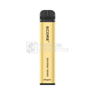 Gcore Vape 1800 Puffs 20mg – Bahama Mama