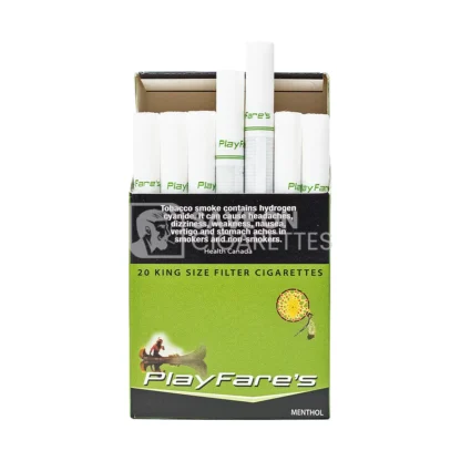 Playfares Menthol Cigarettes