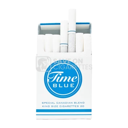 Time Blue Cigarette Pack