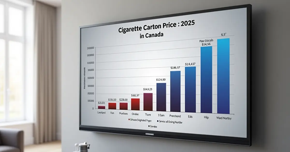 How Much Does a Carton of Cigarettes Cost in Canada in 2025