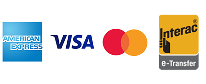 pay with credit card or etransfer