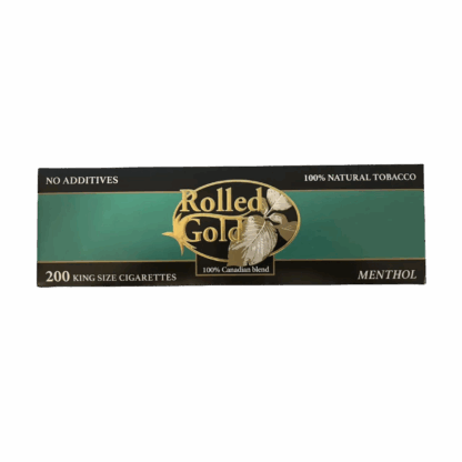 Rolled Gold Menthol Cigarettes