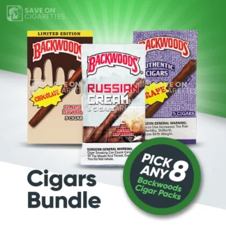 Cigars Bundle – Pick Any 8 Backwoods Cigar Packs
