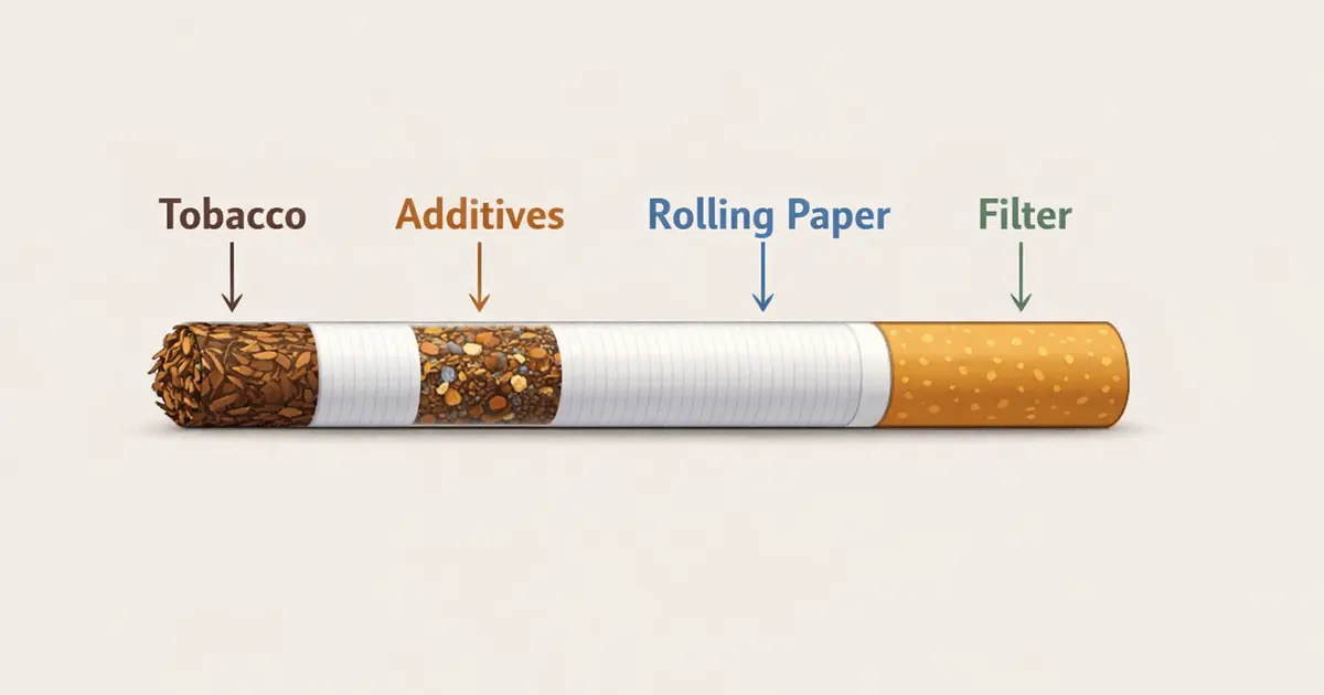 The Main Components of a Cigarette