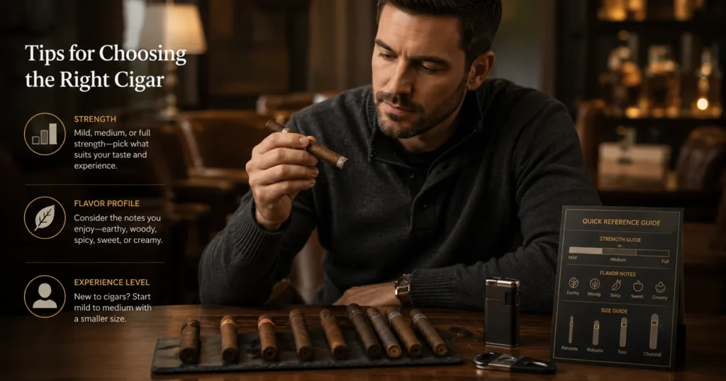 Tips for Choosing the Right Cigar 