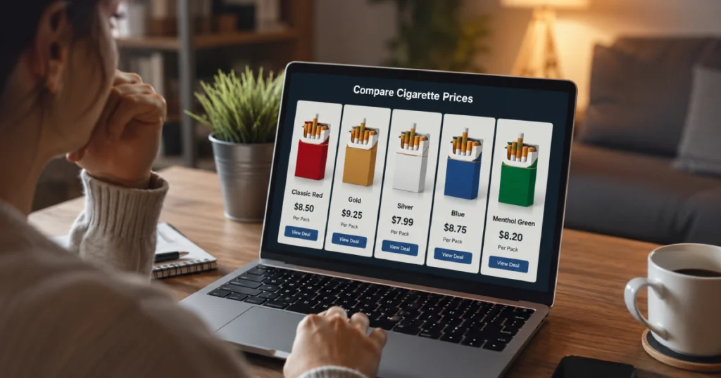 Does Shopping Online Make Cigarette Price Comparisons Easier?