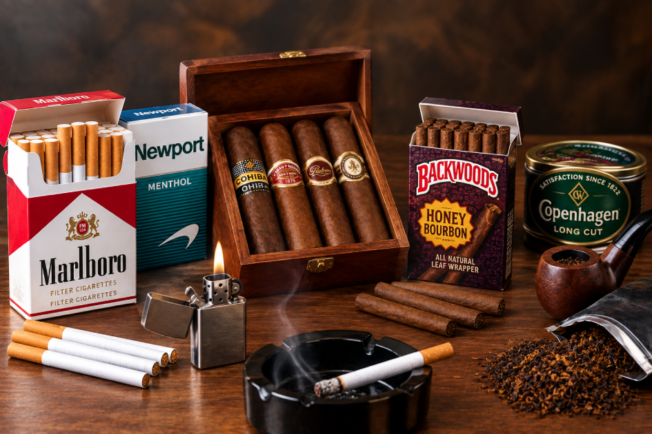 Cigarettes vs. Cigars, Little Cigars, and Other Tobacco Products