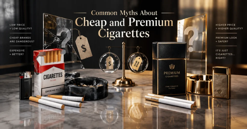 Common Myths About Cheap and Premium Cigarettes
