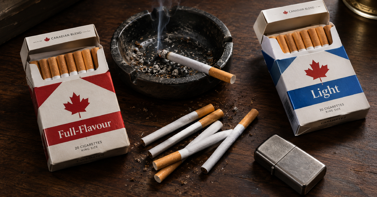 What Did “Light Cigarettes” Mean? A Canadian Guide to Light vs. Full-Flavour Cigarettes