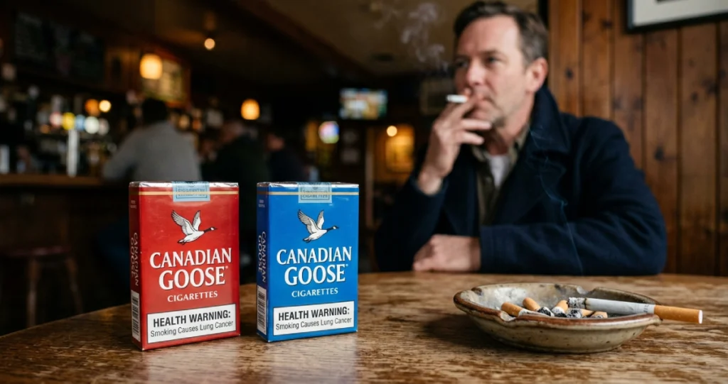 Canadian Goose Red or Blue: Which Is the Relevant Comparison?