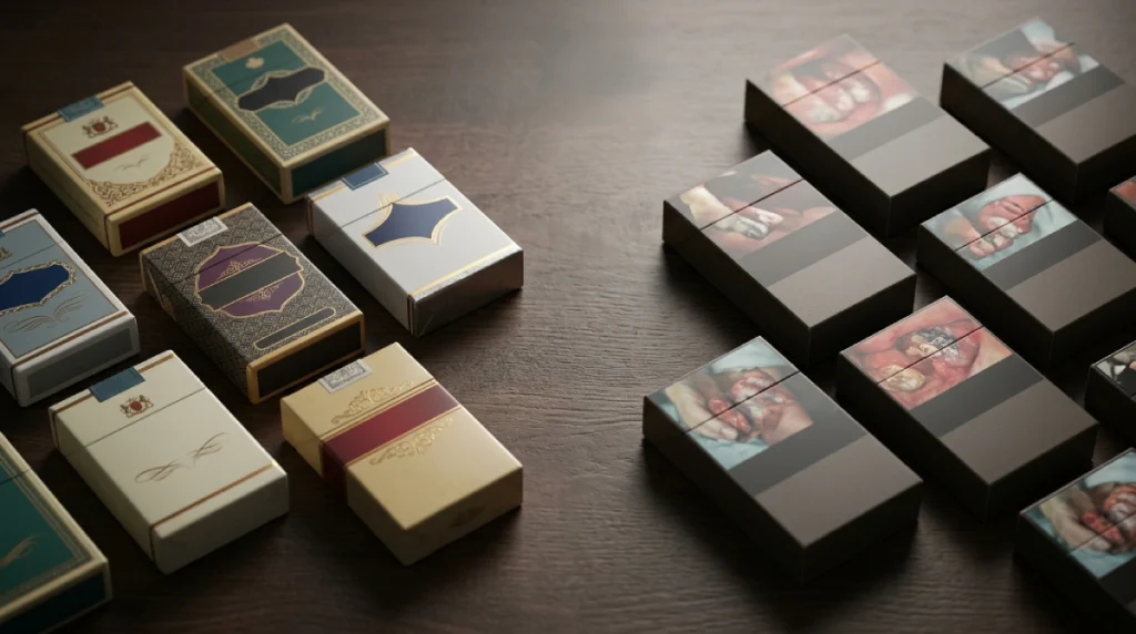 How Canadian Cigarette Packaging Has Changed